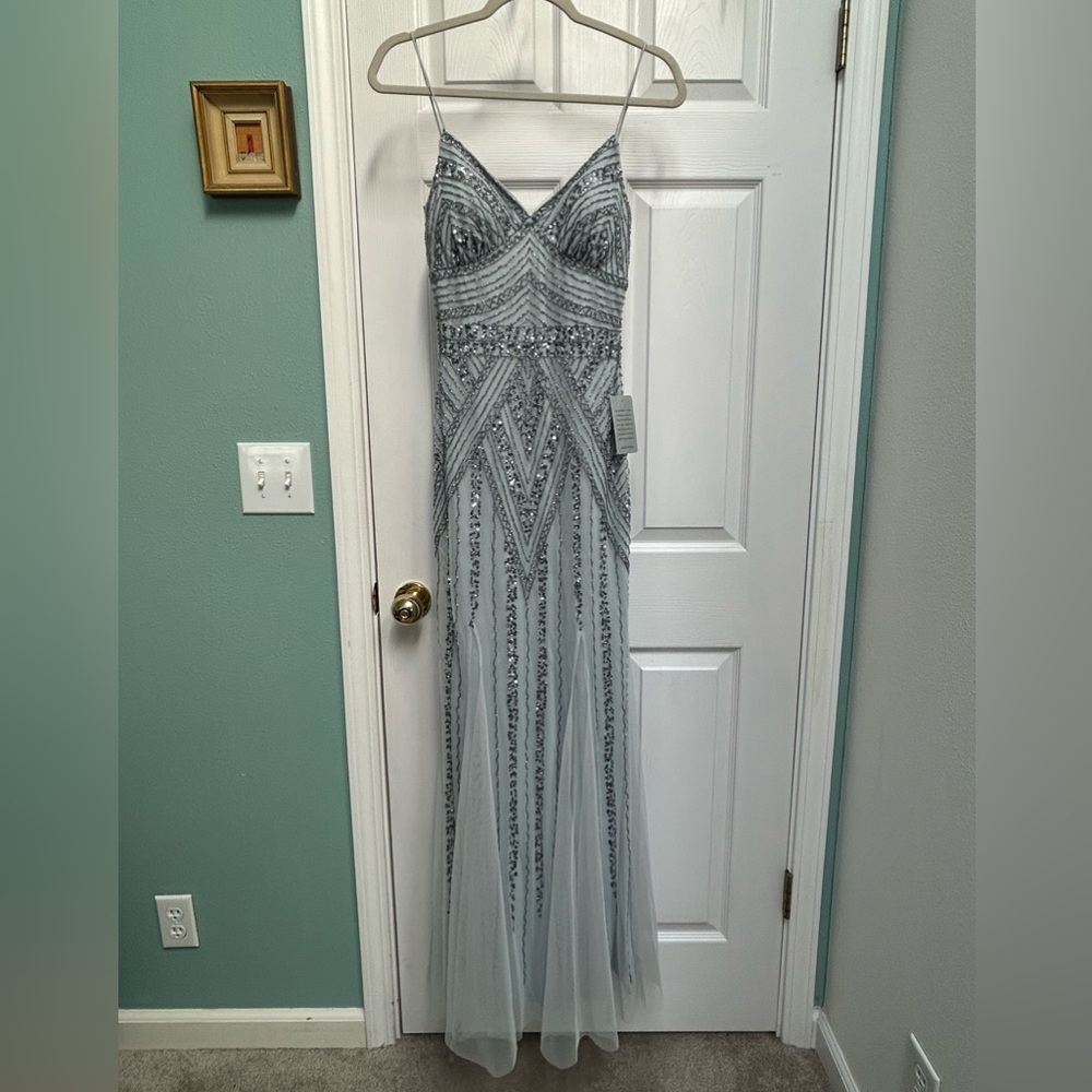 Beautiful Marina Beaded Evening Gown